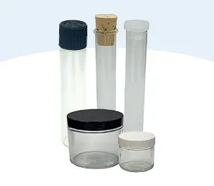Cannabis Packaging/Glass Pre-Roll Tubes